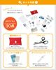 NORAH First Aid Kit, 30-Piece Set with 26 Items, Perfect for Mountaineering, First Aid, and Poison Remover