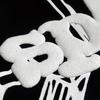 450GSM Heavyweight Fleece Hoodie Foam Print Spider Web Graphic Oversized Pullover Sp5der Hoodies