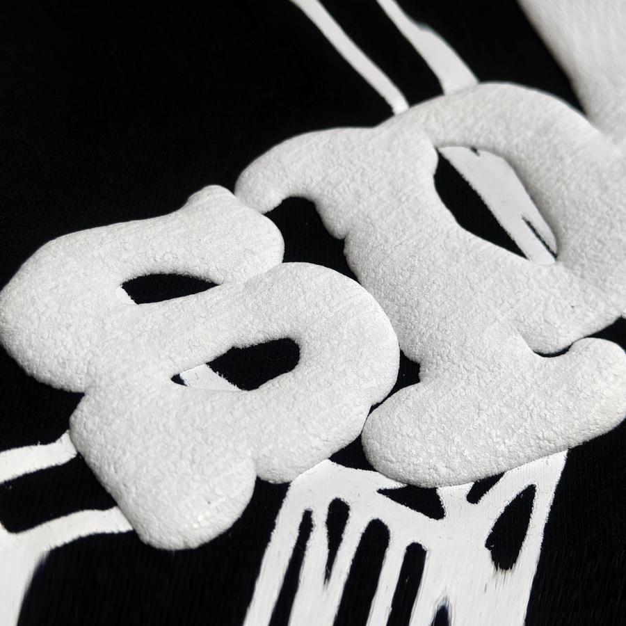 450GSM Heavyweight Fleece Hoodie Foam Print Spider Web Graphic Oversized Pullover Sp5der Hoodies