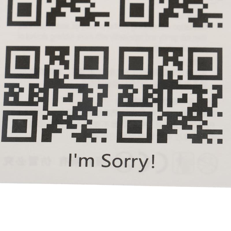 Creative Wrist Body Love Qr Code Fake Tattoo Waterproof Temporary Tattoo Sticker