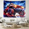 Nighttime Truck Drive Tapestry Hanging for Bedroom,Livingroom, Playroom,Decor Art Room Wall Tapestry Holiday and Birthday Gifts