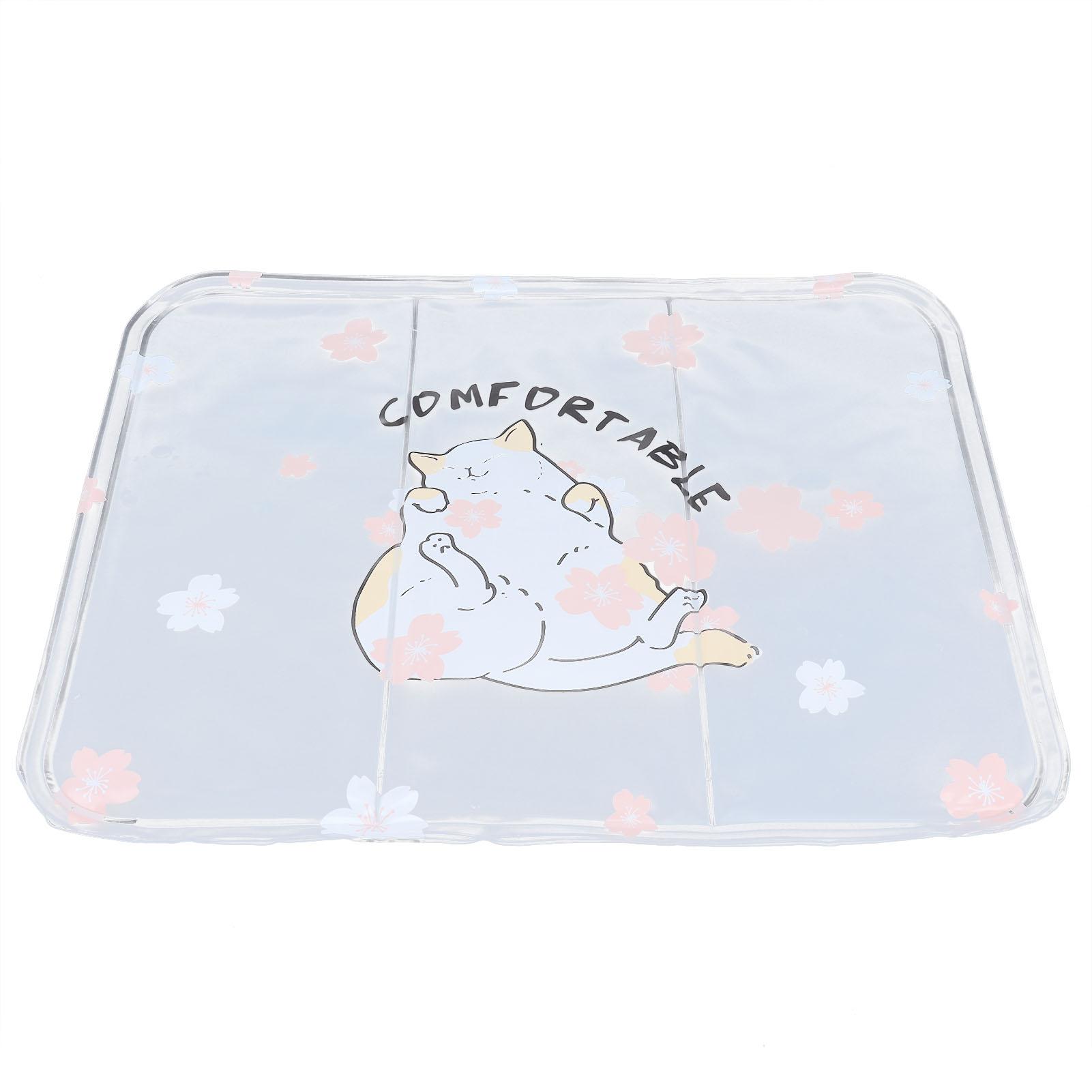 

Ice Crystal Cushion Temperature Reduction Cushion Summer Cooling Pad for Indoor OutdoorLittle Cat