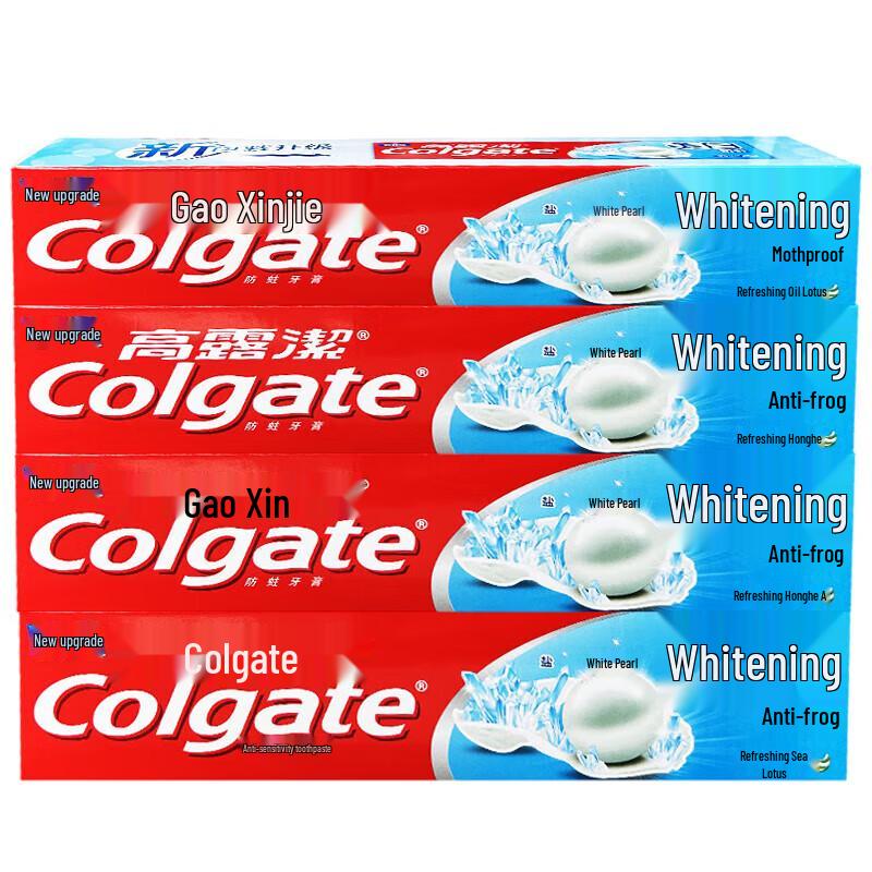 Colgate Anti-Cavity Whitening Toothpaste 4-Pack