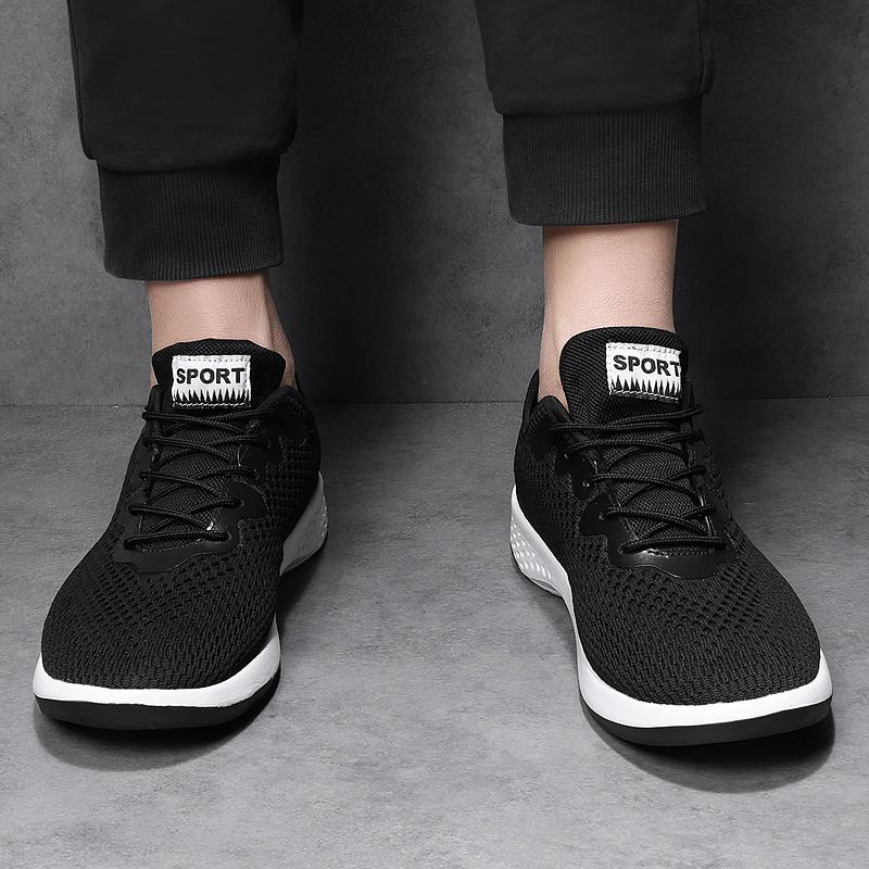 38-49 Spring/Autumn Men's Low Low Light Symnoma Net Breathable Large-size Running Shoes Casual Sports Shoes