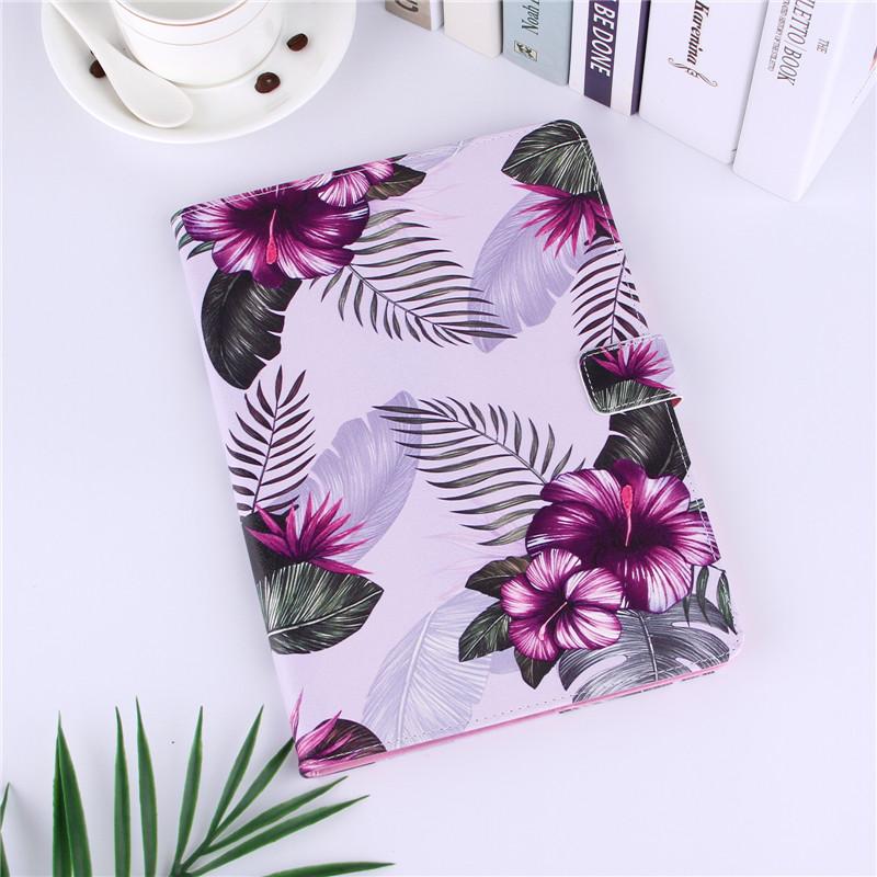 Tablet Case For IPad 9 7 2018 2017 5th 6th Generation Air 2 5 6 Case A1822 A1475 Cute Marble Flower Painted Soft Silicone For IPad 9.7 Case