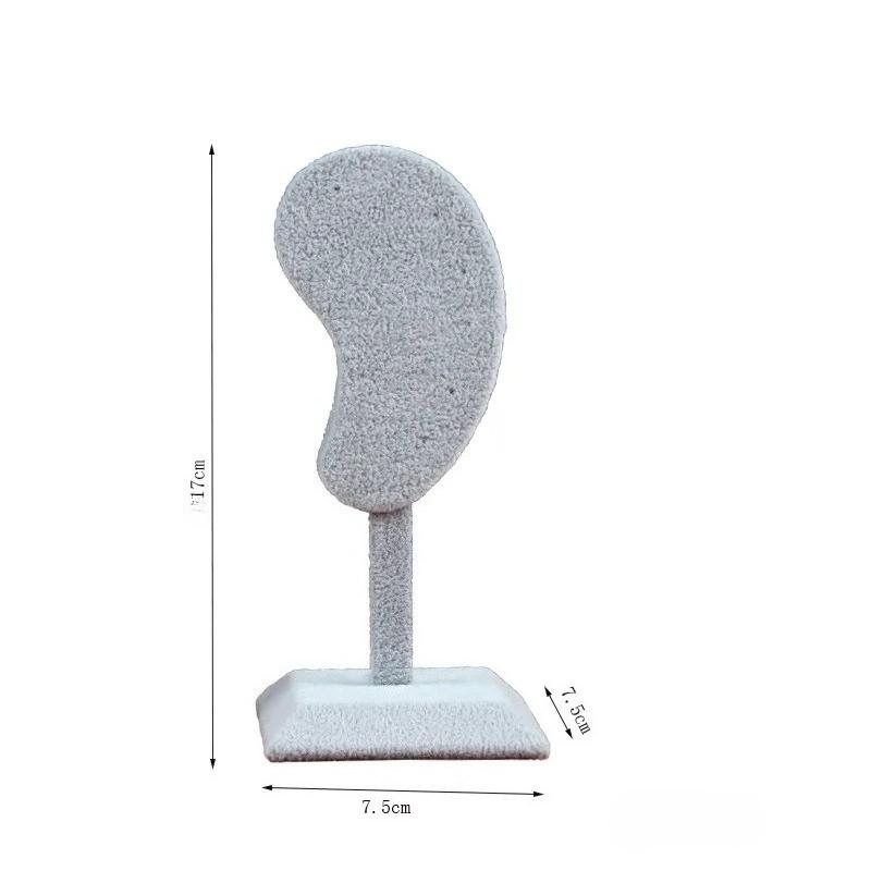 1Pcs Earring Display Stand Fashion Ear-shaped Ear Clip Stud Jewelry Display Organizer Holder Earrings Pendants Jewelry Rack Ear Model