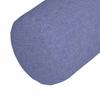 Bolster Cushions 2 pcs Denim Blue Ø 15 x 40 cm Fabric