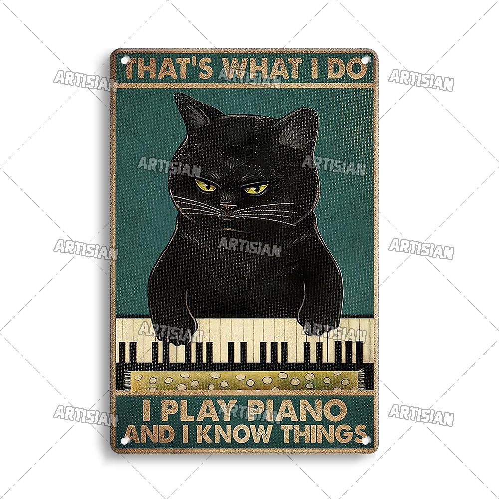 Artisan Halloween Katze Metallschild Salem Sanctuary für heimatlose Katzen Dekorative Blechplatte Wanddeko Garage Bar Pub Club Küche