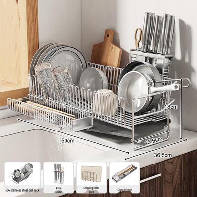 Zhi Shi Single-Layer Kitchen Sink Drain Rack