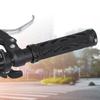1Pair Hollow Anti Slip Rubber Road Mountain Bike Bicycle Handlebar Lock On Grips(Black)