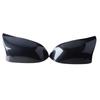 2X Carbon Fiber Look M Style Mirror Cover Caps For BMW X3 X5 X6 F25 F15 F16 2014-2018