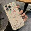 Space Shell Firework Case for Apple iPhone 17 Pro Max/16: Transparent, Drop-proof, Suitable for 14/15/15 Pro.