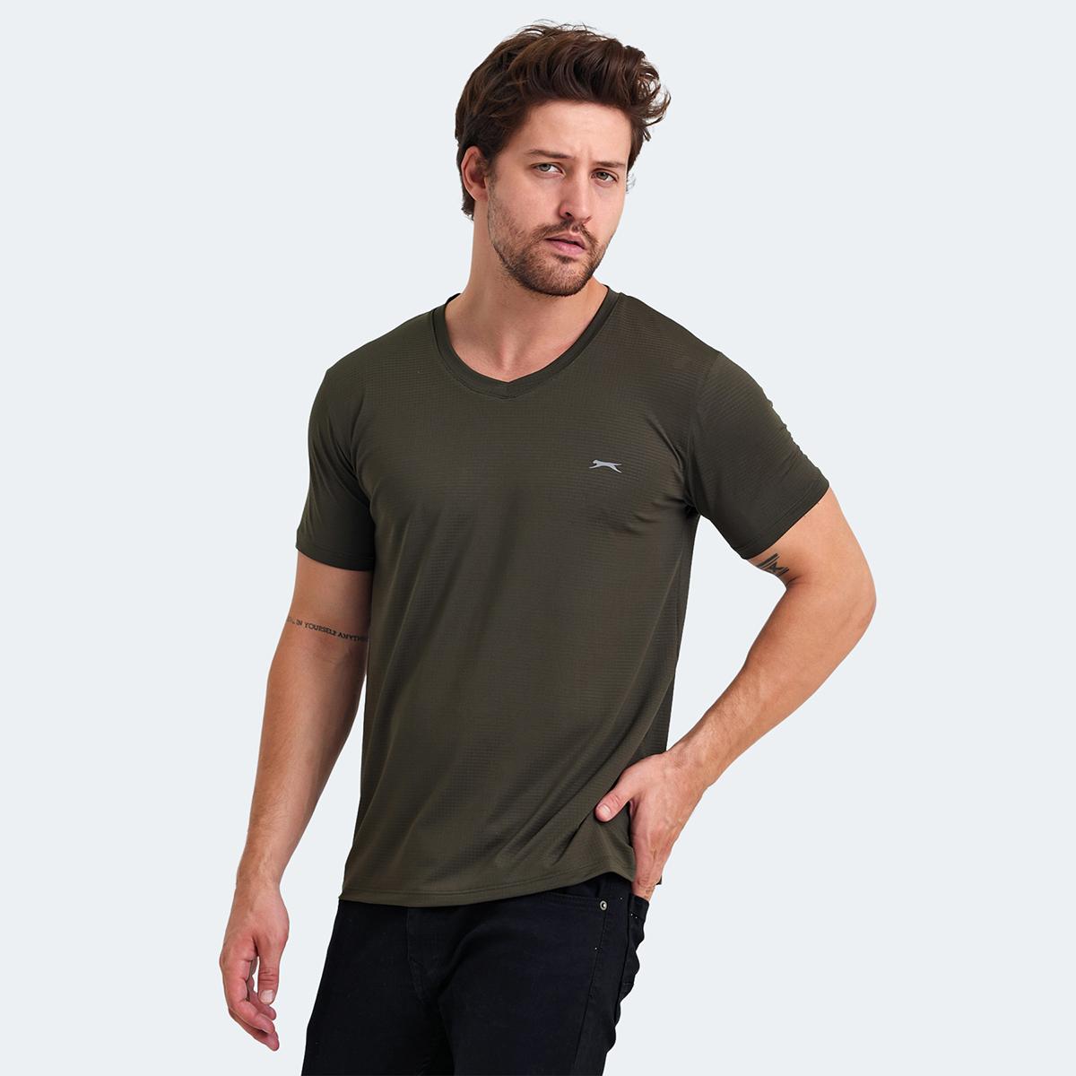 

KATRIINA-Khaki Men s T-Shirt S хаки