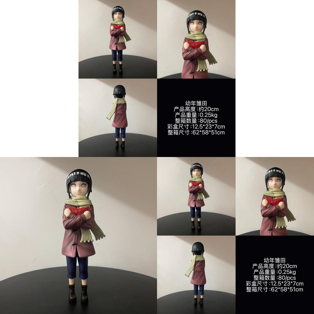 Hyga Hinata Naruto Anime Collectible Model With Pvc Material For Fans And Giftgiving