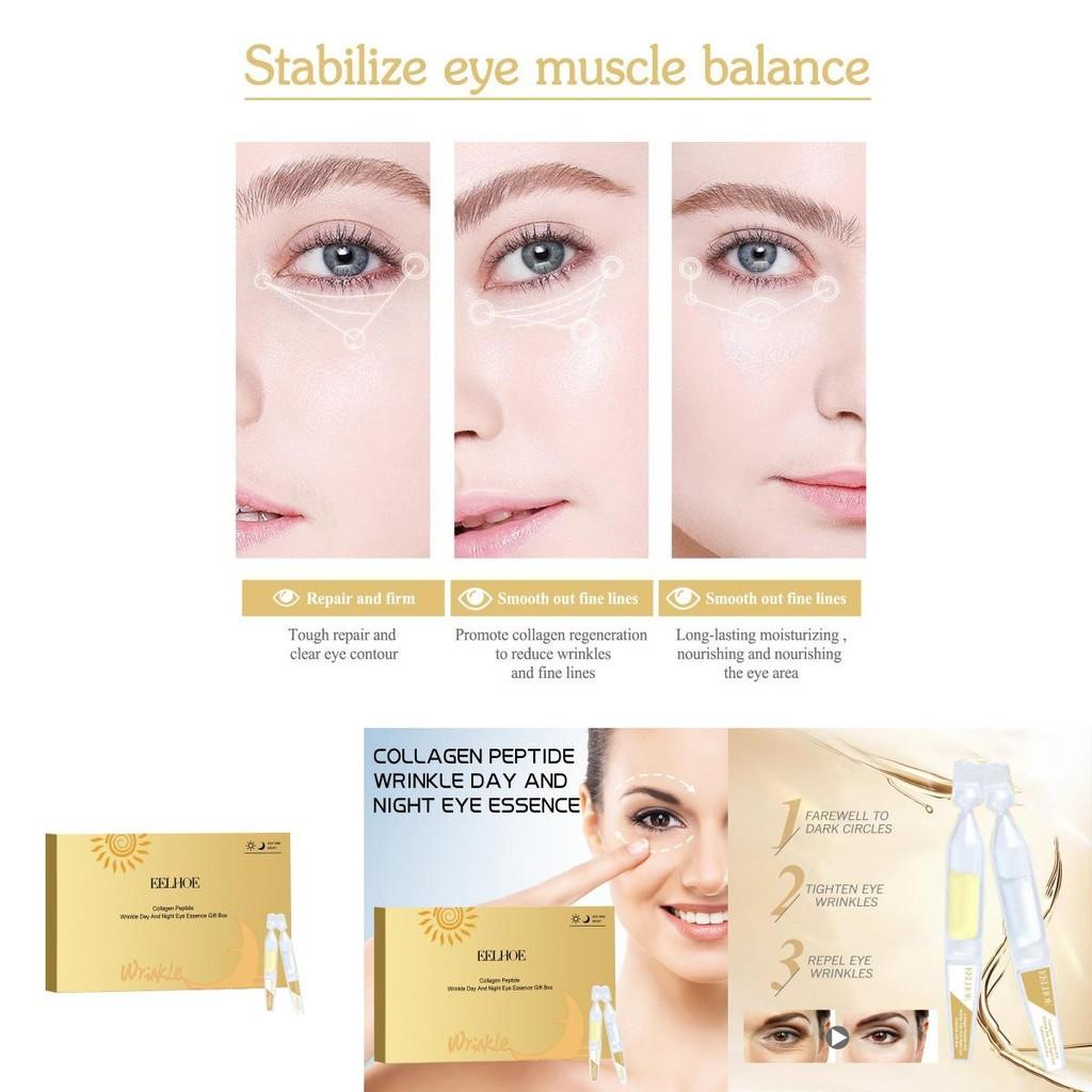 Eelhoe Collagen Anti-wrinkle Eye Essence Hydrating Firming And Smoothing Treatment For Delicate Eye Area