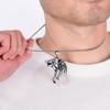 Hiphop Men'S Jewelry Pendant Viking Wolf Jewelry Pendant Necklace