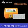 Baidu ST Pneumatischer Nagler mit Stahl-, Beton- und Streignägeln (Größen: ST18, 25, 32, 38, 45, 50, 57, 64)