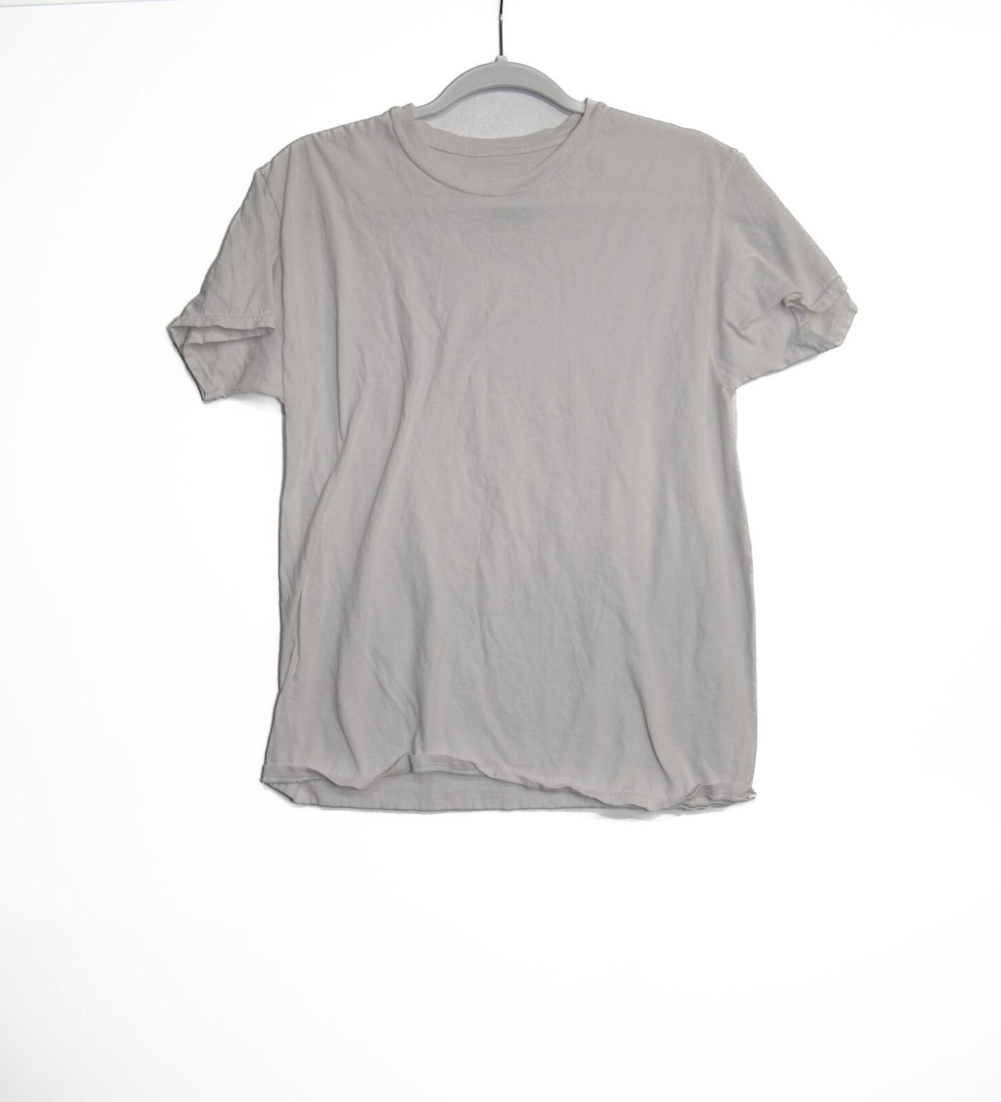 Vintage Unisex White Crew Neck T-Shirt M L
