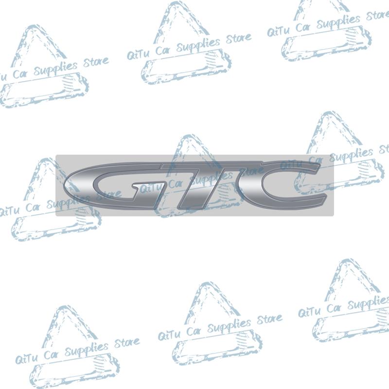Metalowe Logo GTC 3D Emblemat na Grill Samochodowy Przód Odznaka na Klapę Bagażnika Naklejka Dekoracyjna Do Opel Astra Insignia Corsa Vectra Zafira Mokka OPC