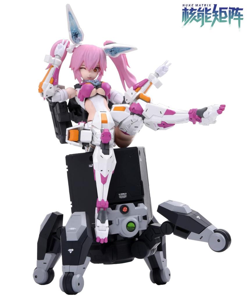 Doyusha NUKE MATRIX CYBER FOREST FANTASY GIRLS 2 REMOTE ATTACK BATTLE BASE INFO TACTICIAN LirlyBell scale Height 180mm plastic model 1/12 approx.