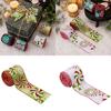 Creative Gift Decoration Ribbons Decorative Christmas Fabric Crafting Ribbons for Home and Party Embellishments