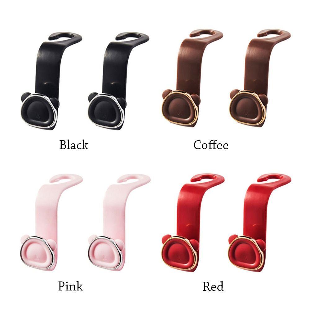 2Pcs Cartoon Seat Back Organizers Cute Car Hangers Durable Storage Holder  Car Storage