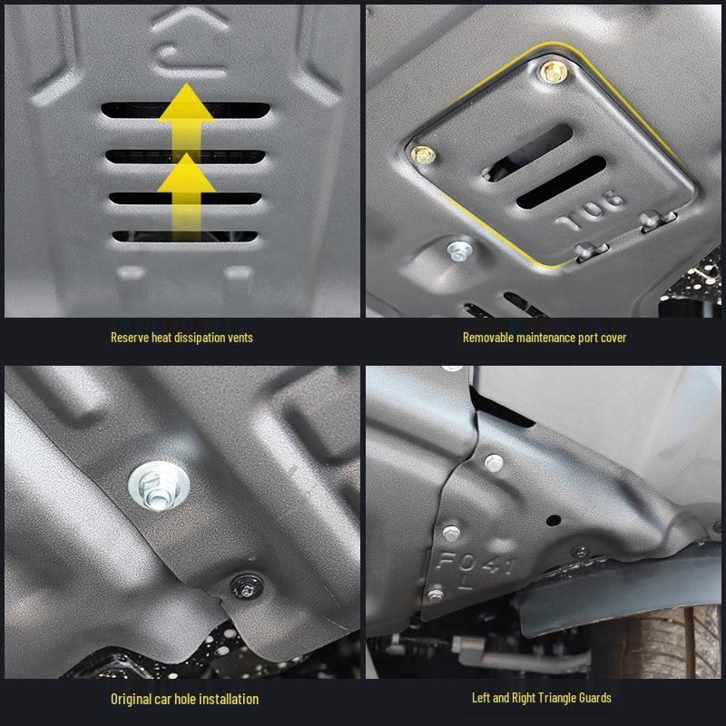 Engine & chassis skid plate for 2020-2025 Ford Explorer (domestic model).