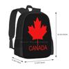 Canadian Flag Leaf 3d Print Design Backpack Student Bag Canadian Flag Canadian Leaf Flag Of Canada Canadian Patriot Canadian