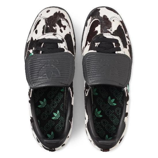 adidas WMNS Samba LT Cow Print Core Black JS3930 Women's Size
