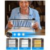 40 LED Reading Magnifying Glass USB-C Power Full Book Page Magnifier  Elder