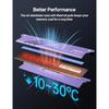 JEYI Memory RAM Heatsink With Thermal Pads, Desktop RAM Cooler DDR Radiation Dissipate for PC DIY DDR2 DDR3 DDR4 DDR5