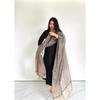 ANNI DESIGNER Women' Rayon Blend Straight Solid Kurta with Pant & Dupatta (Jamana Black Black XXXXXLarge)