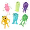 Cartoon Shape Squeeze Toy Soft Elastic Decompression Toy with TPR Soft Gel Sequin Filling Toy Cute Stress Relief Toy for Kids And