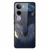 For Vivo Y400 5G Case Y 400 6.67" Animal Wolf Lion Tempered Glass Hard Back Cover For Vivo Y400 2025 Phone Cases Soft Bumper Bag
