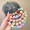 3 Pezzi Bambini Y2k Stella Colorato Pettine per Capelli Cerchietto Rotto Fermagli per Capelli Coniglietto Cuore Carino Copricapo Principessa Ragazze Accessori per Capelli