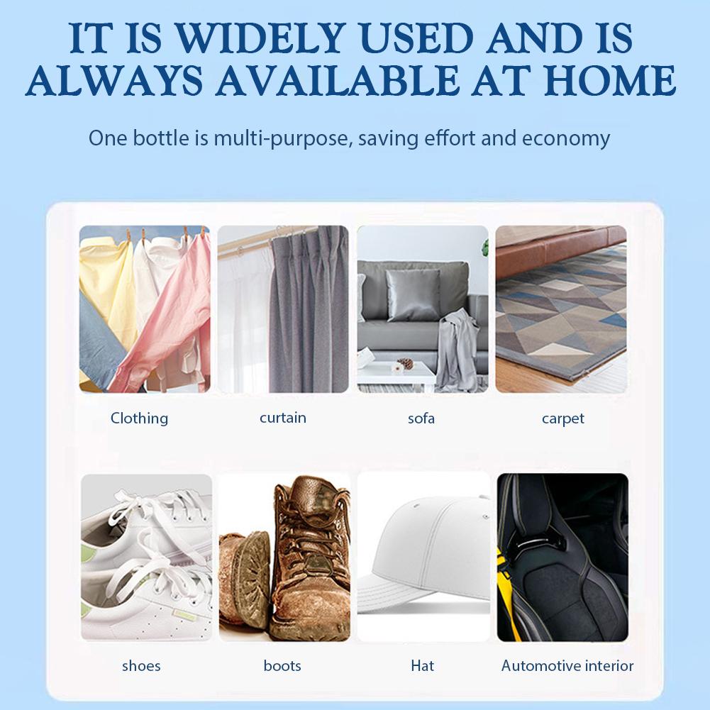 Active Enzyme Clothing Stain Stain Remover 120ml Portable Dissolve Oil Stains Strong Stain Removers For Down Jacket T-Shirt