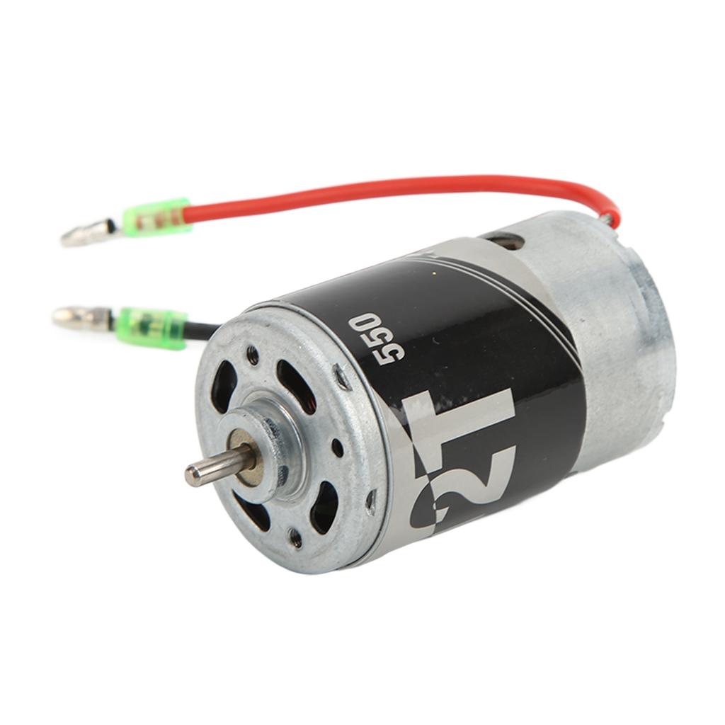 550 Brushed Motor 22500 RPM Two Way Bearing 12T Brushed Motor for 1/10 Climbing Car