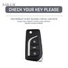 Tpu Car Flip Key Cover Case Shell Fob For Toyota Rav4 Auris Corolla Verso Yaris C-Hr Scion Tc Im Aygo Avensis Camry Accessories