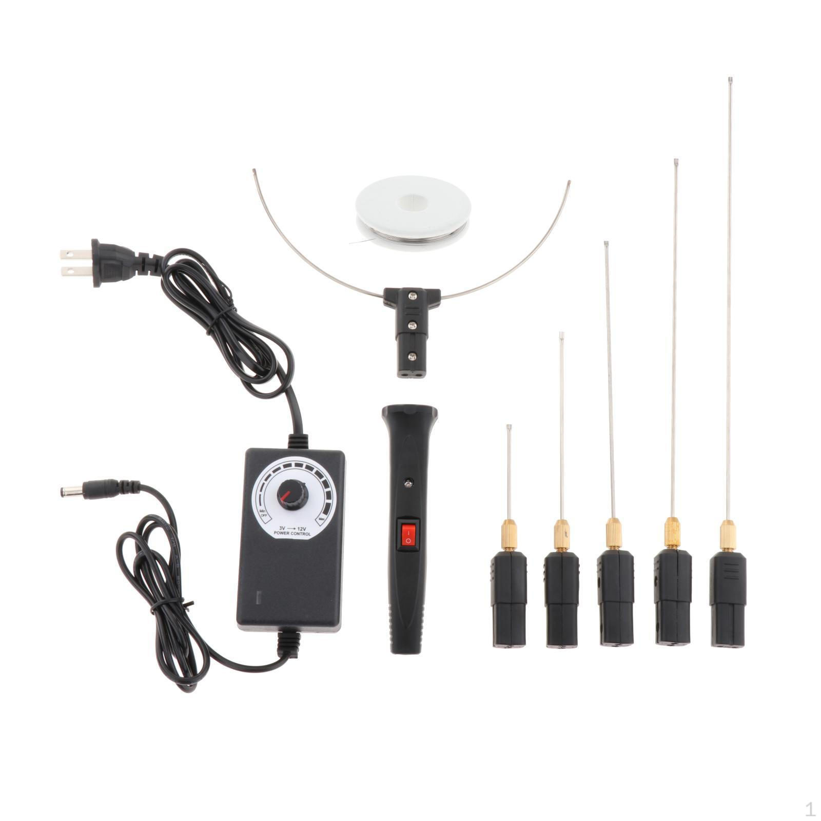 

1 комплект проводов, вилка стандарта США, резак для пенопласта, портативный электрический для Adjustable