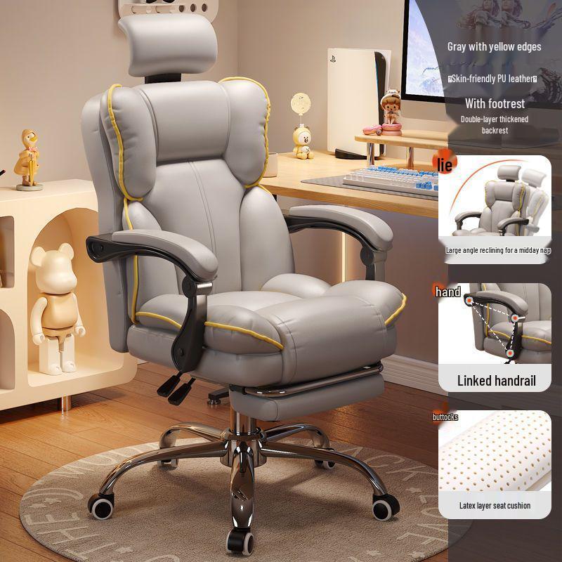Comfortable Gaming Chair: Home Office Chair, Streaming Chair, Desk Chair for Girls