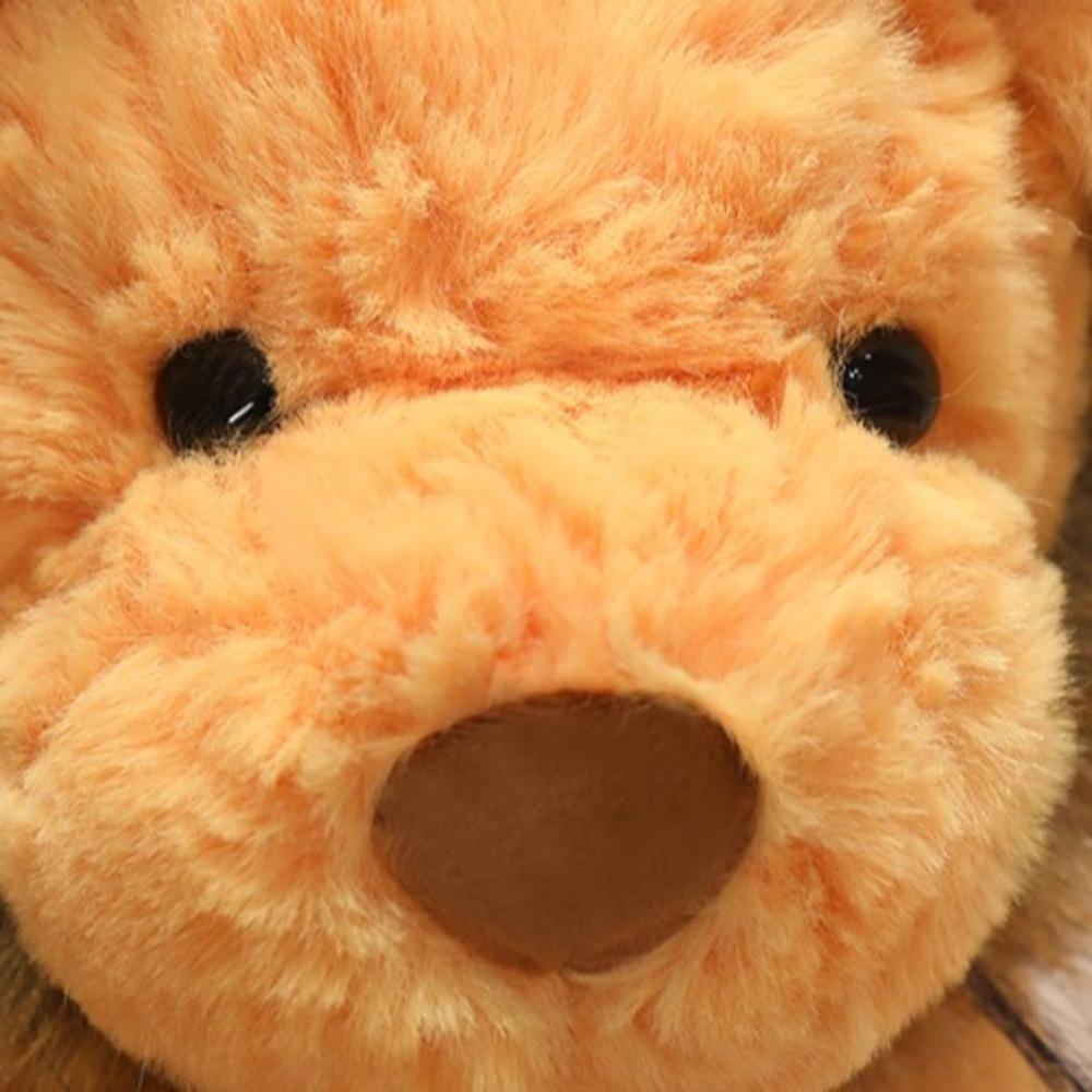 Cartoon Lion Plush Doll Forest Lion Fluffty Doll Kawaii Animals Plush Toy  Birthday Gift