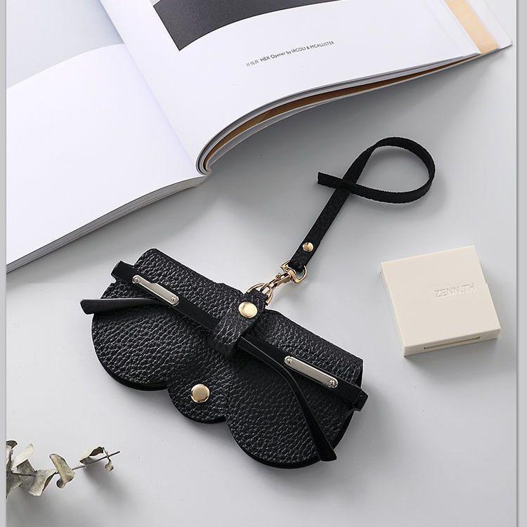 Eyeglass Storage Bag Sunglasses Storage Bag for Ladies Portable Glasses Case