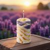 Candle Mold,Column Silicone Mold for Candle Making Cylinder Lavender Candle Mold for Handmade Soap,Aromatherapys Candle