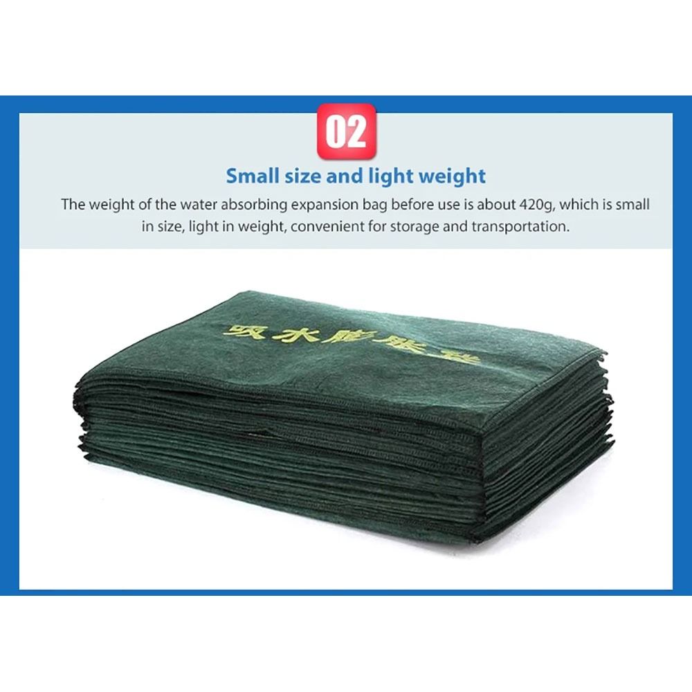 1Pcs Reusable Water Absorbent Sandbag Canvas Dam Bags For Home Garage Door Basement
