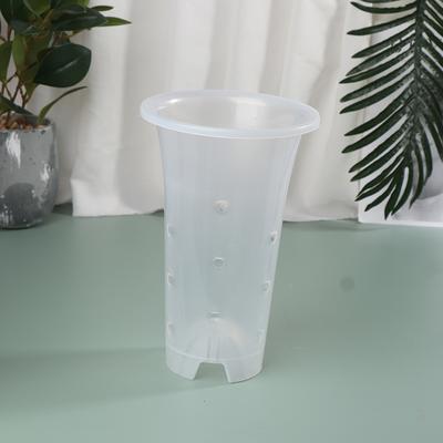 Maceta para orquídeas, taza con agujeros de red, maceta gruesa para flores, Control transpirable, plantador de raíces, maceta profundizadora para decoraciones de jardín, 1 ud.
