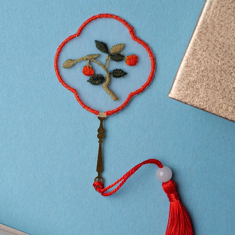 DIY Beginner Lu Embroidery Bookmark & Sachet Kit – Creative Handmade Gift