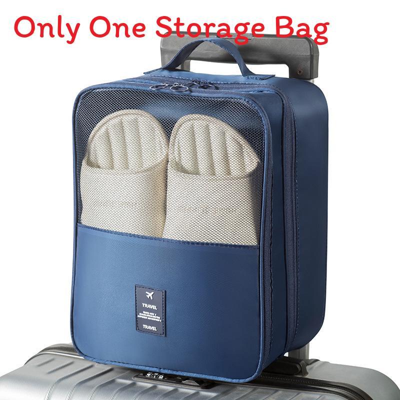 Shoe Storage Bag For Travel And Trips With Dustproof Protection Made Of Twill Fabric