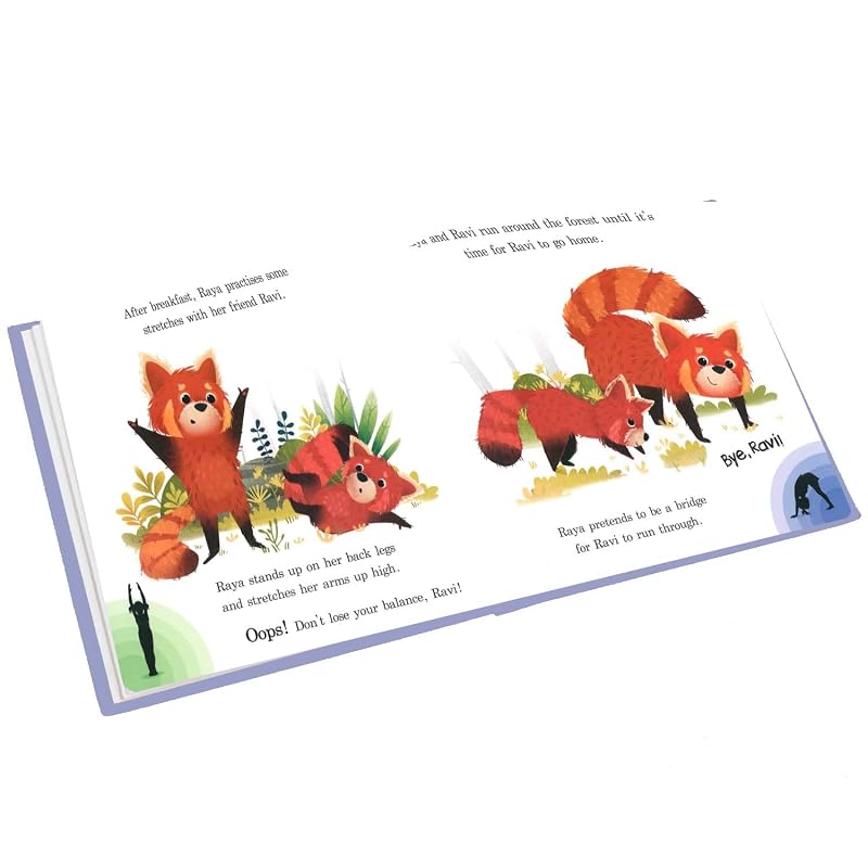 Stretch A Yoga Story and FollowAlong Guide | For to Year Old kids: A Yoga Story with Poses to Copy