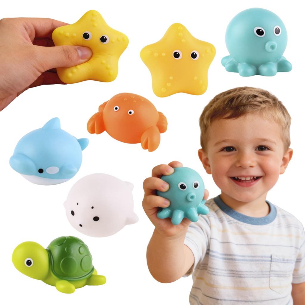 Baby Bath Toys, Turtle Spray Net, Fish Catcher,  Children's Animal  Floating Water Play Toys