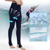 [Sillictor] rash guard ladies leggings Torenka swimsuit spats long pants amphibious swimwear compression tights sports swim Lash trading card [UV